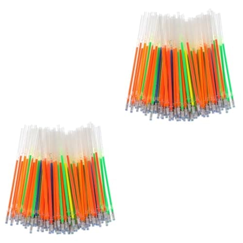 NUOBESTY Stylos Gel Décoratifs Lot de 2 Recharges Colorées pour Étudiants au Bureau et à la Maison - 100 Pièces