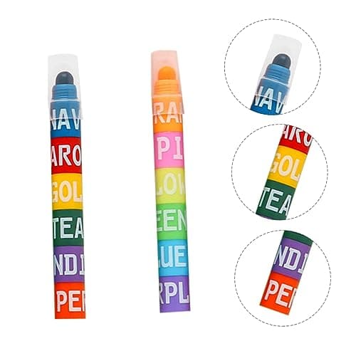 [VILLCASE 2 pièces surligneurs | Stylos à dessin | Étudiants | Scolaire | Couleurs changeantes | Plastique | Dessin et n