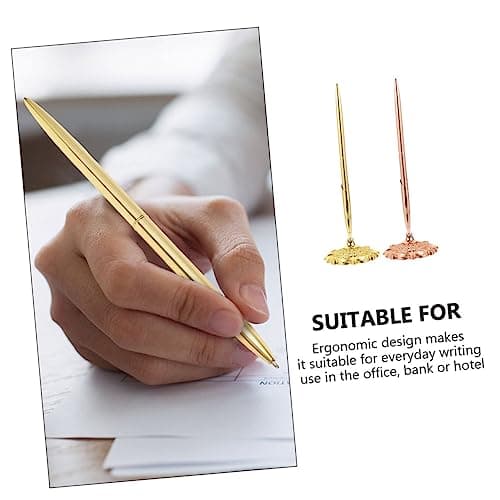 DIYEAH - Stylos à Bille Décoratifs Multifonction | Bureau, Hôtel | Design Unique, Écriture Douce et Facile | 2 Pièces