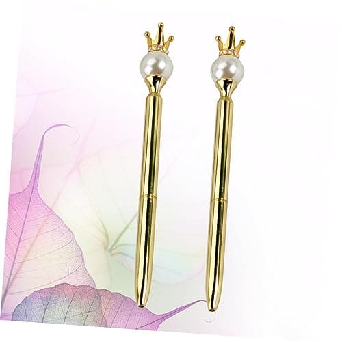 TEHAUX stylo à bille professionnel chic 2 pièces design en émail métal avec clip idéal pour bureau et école
