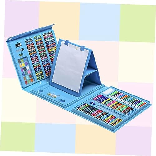 SEWACC 208 Pièces Stylos Gel Fluorescents Pour Dessin Et Coloration - Ensemble De Peinture Aquarelle Bleu - Élèves Et Ar