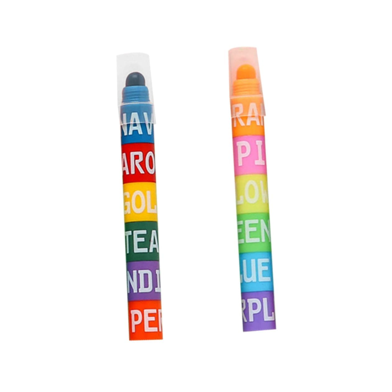 [VILLCASE 2 pièces surligneurs | Stylos à dessin | Étudiants | Scolaire | Couleurs changeantes | Plastique | Dessin et n